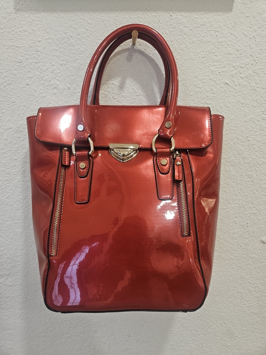 Michael Kors Handbags - New Michael Kors Red Patent Leather Satchel